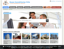 Tablet Screenshot of chile.buscainmobiliarias.com